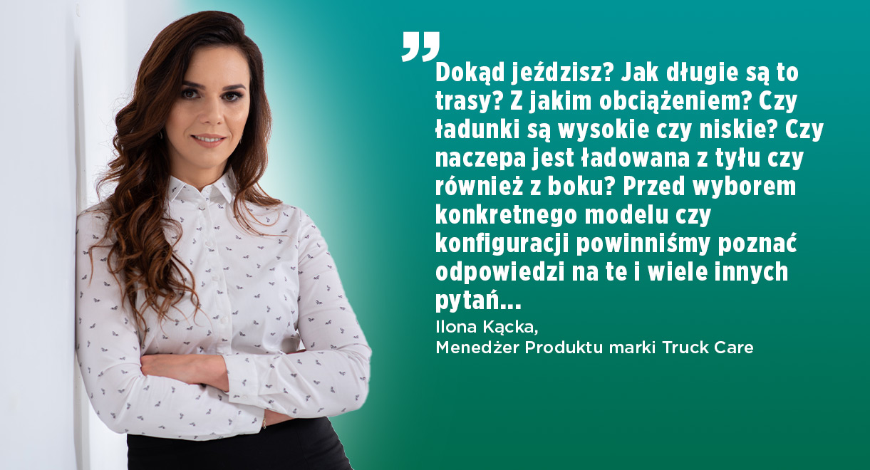 Jak wybrać naczepę Ilona Kacka