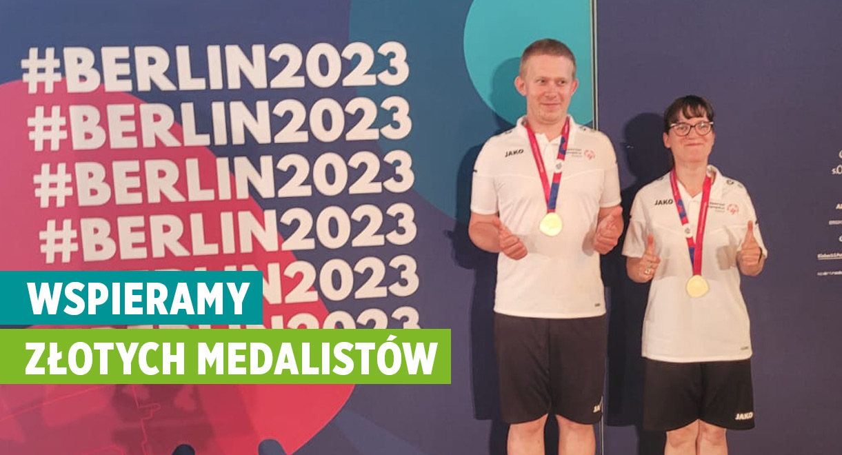 Wspieramy Złotych Medalistów
