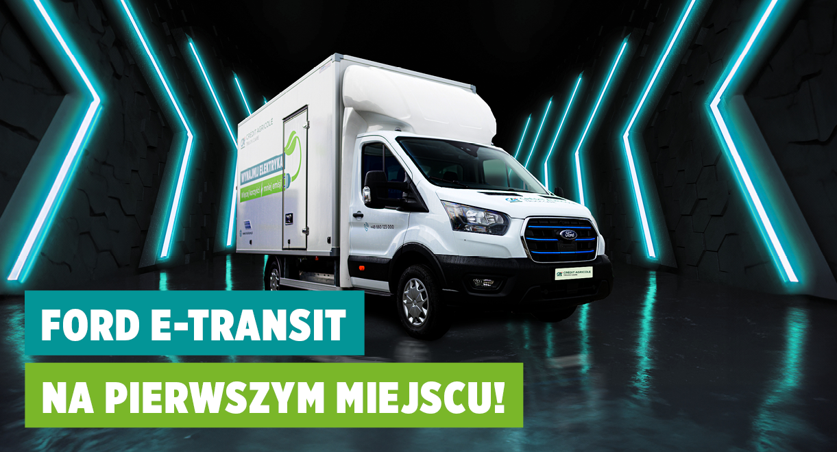ford e transit na pierwszym miejscu